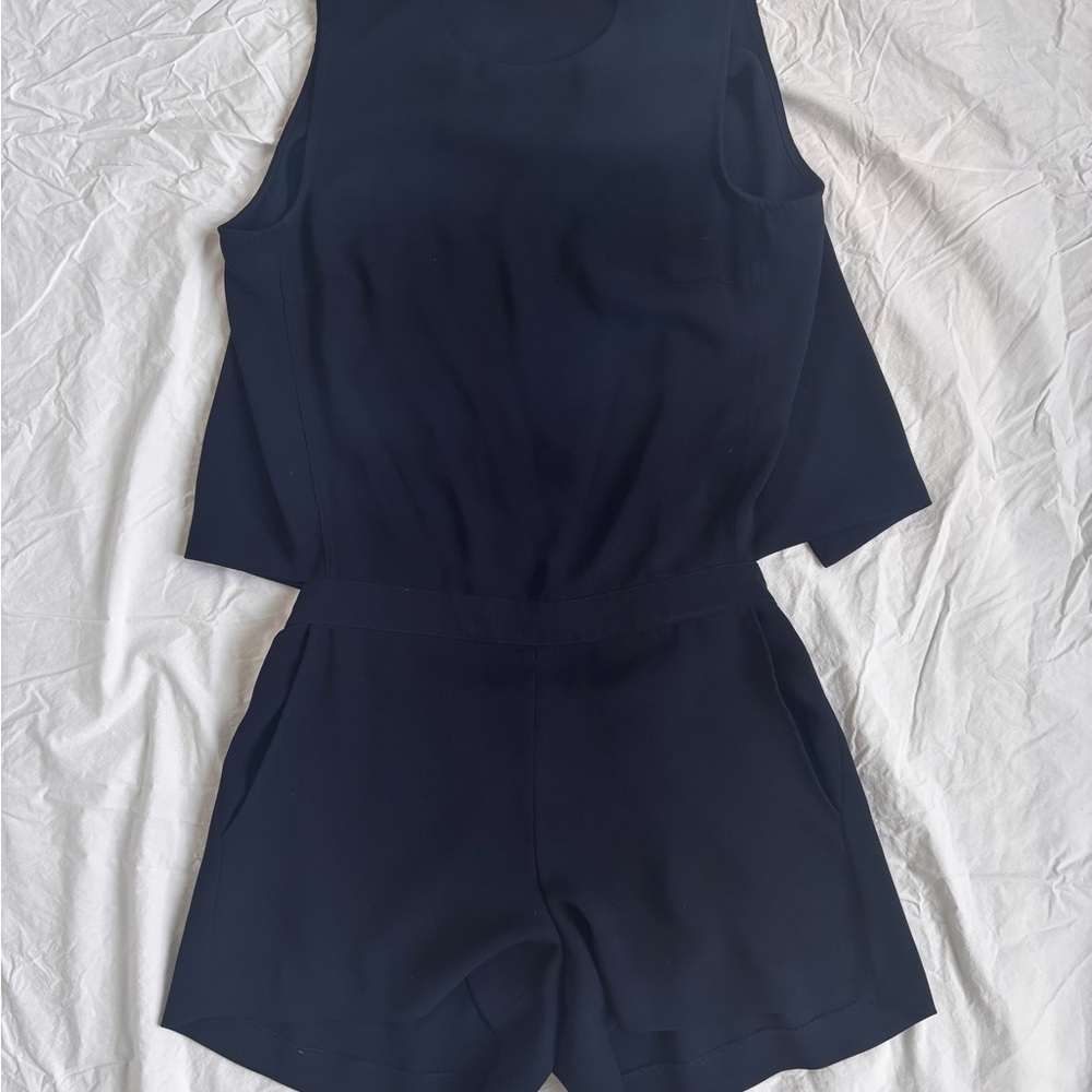 Club Monaco Midnight Blue Romper